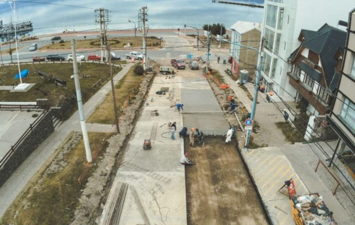 Intendente de Ushuaia: “Encendimos todos los motores de la obra pública en la ciudad”