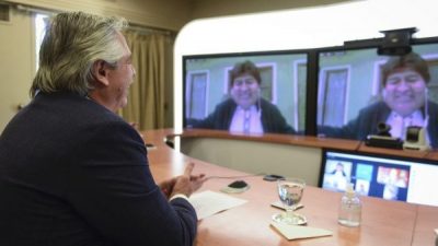 Destacan la ayuda de Alberto Fernández «para la restauración de democracia» en Bolivia