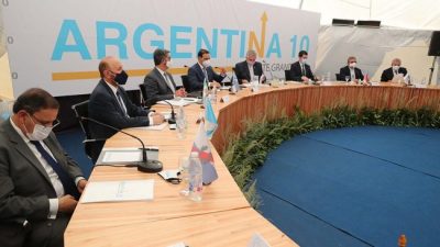 El Presidente anticipó un plan de obra pública regional