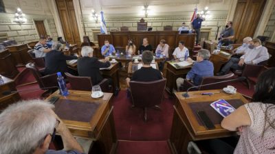 Santa Fe: Senadores Justicialistas del NES se reunieron con FESTRAM