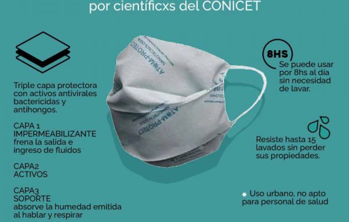 Llegaron los superbarbijos del Conicet fabricados por cooperativas