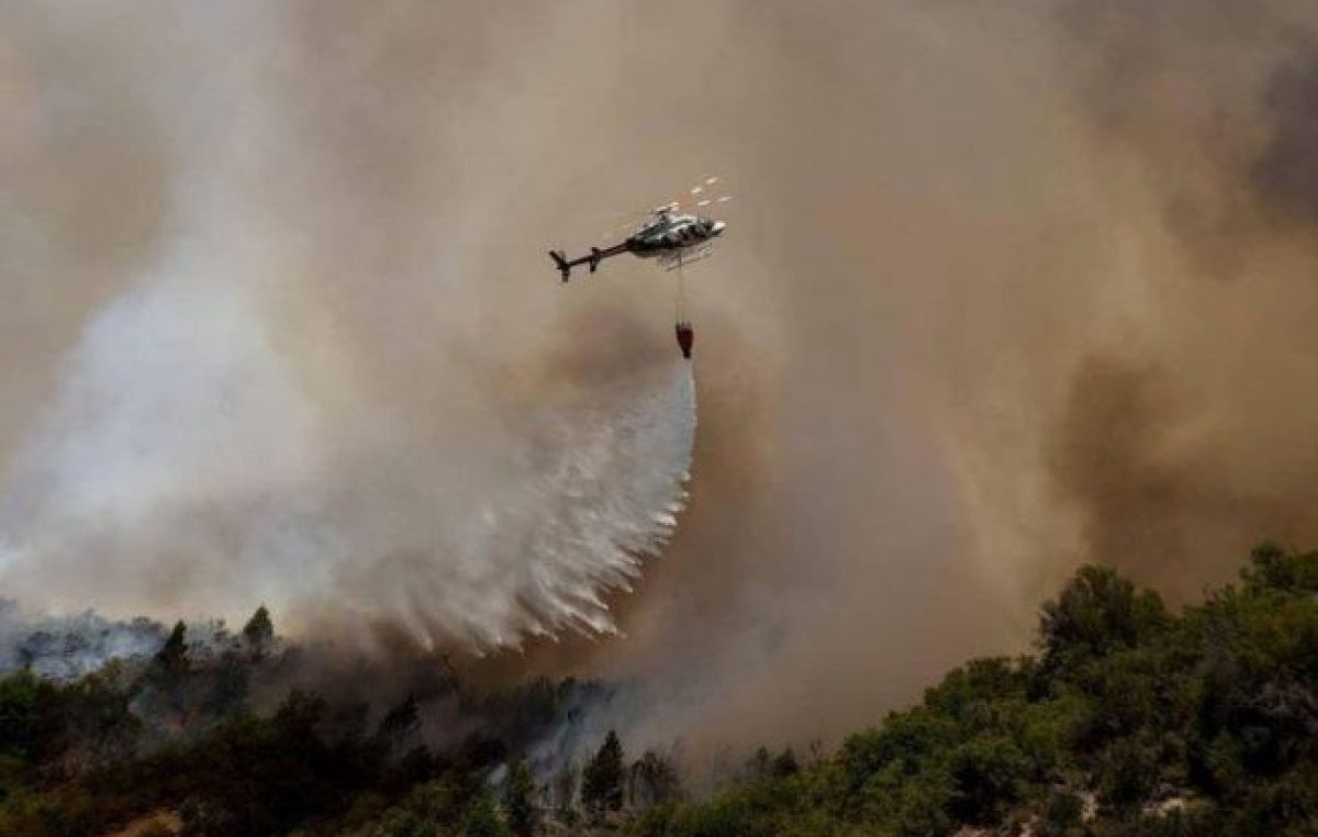 Por los incendios el intendente de El Bolsón pidió ayuda urgente a Nación