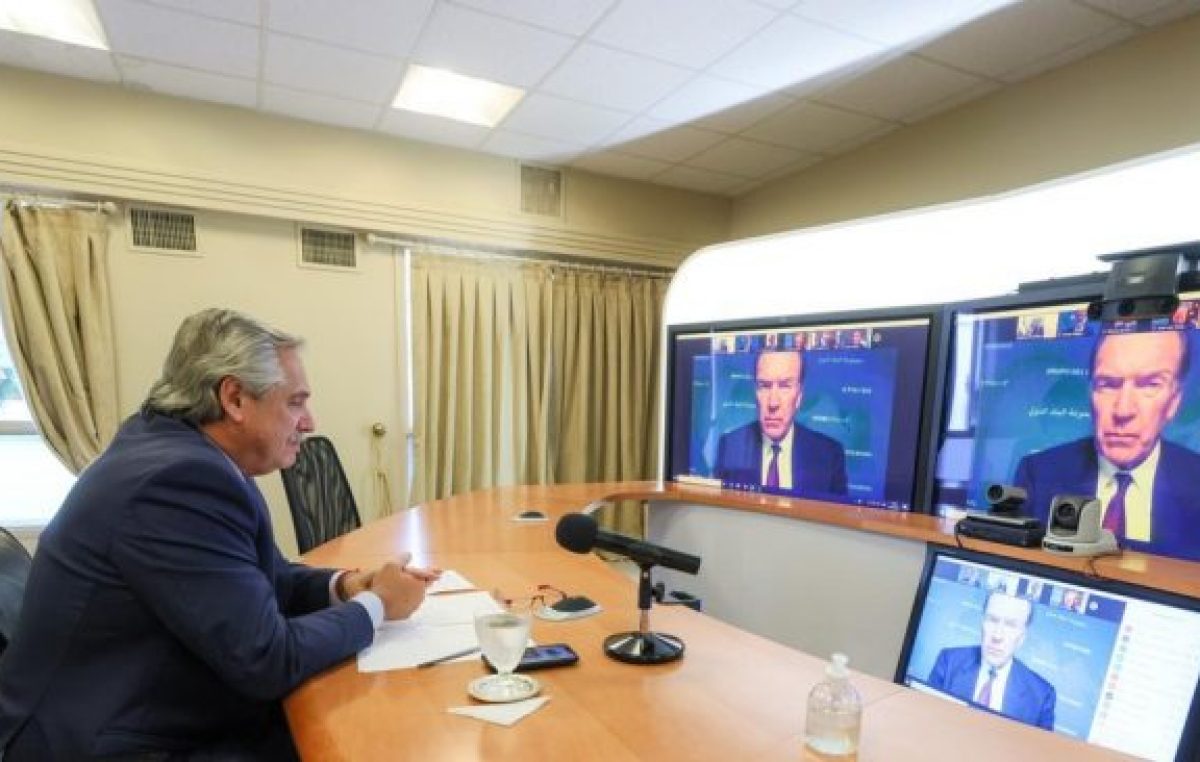 Deuda y vacunas, ejes del diálogo