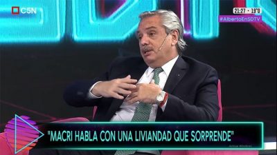 Fernández: “Macri debería pedir perdón porque el endeudamiento causó un daño incalculable»