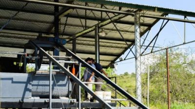 La Falda, la localidad que inaugurará su propia fábrica de adoquines