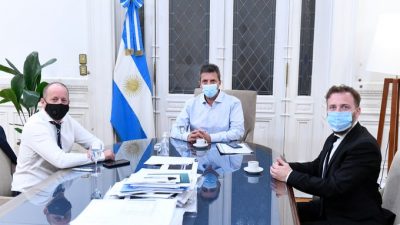 Ganancias: Insaurralde se reunió con Massa y respaldó el proyecto oficial