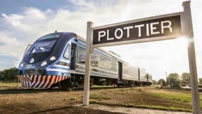 Después de 29 años volvió el tren entre Cipolletti y Plottier