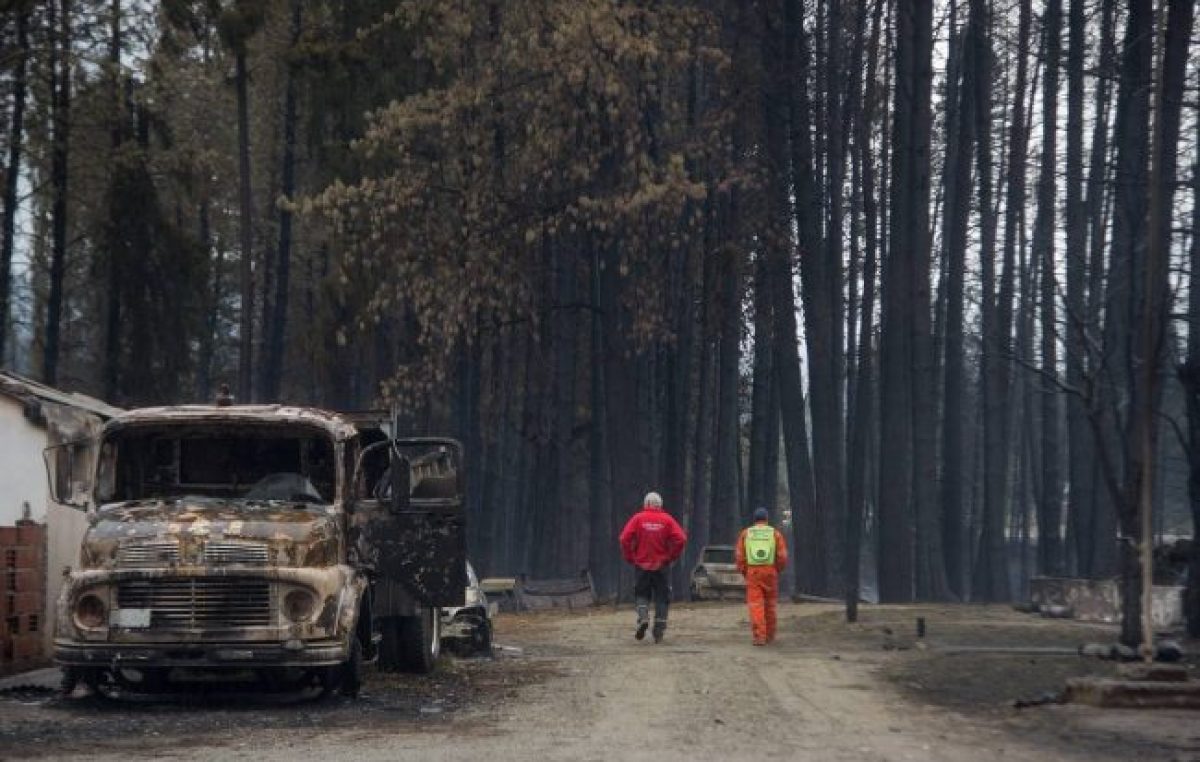 El intendente de El Maitén habló de las versiones del origen del fuego