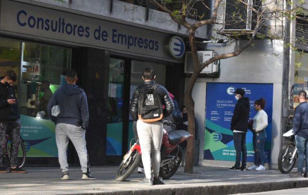 La desocupación llegó al 13,6% en el Gran Rosario: es la segunda más alta del país