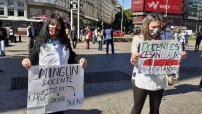 Denuncian despidos a docentes y trabajadores de la Educación en la Ciudad