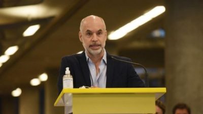 Rodríguez Larreta en la apertura de sesiones: en pose de líder opositor