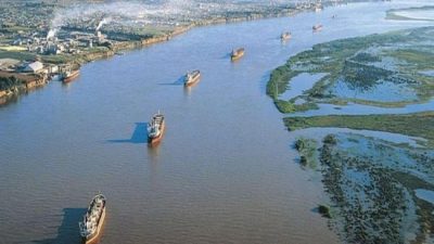 El Gobierno pretende que Santa Fe tenga un «rol central» en la Hidrovía