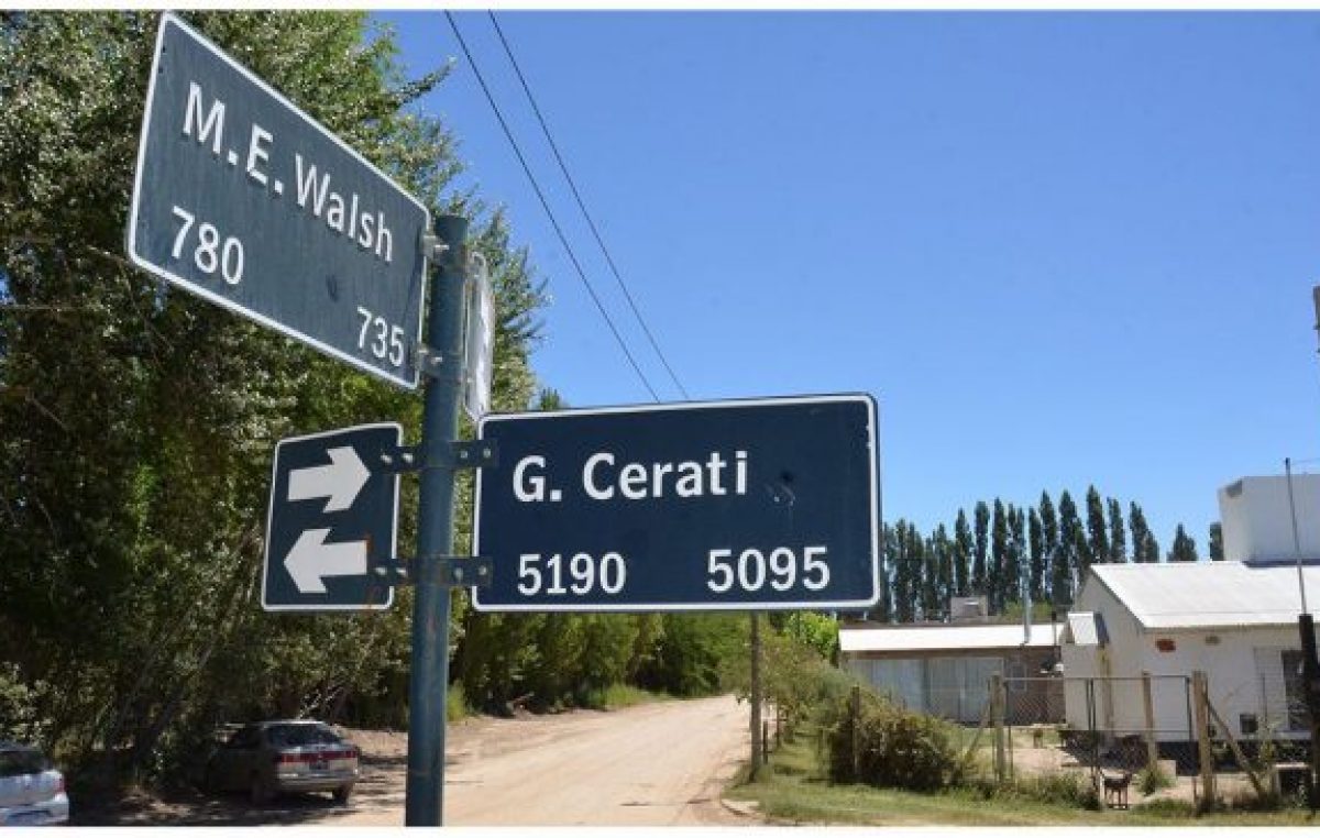 Neuquén: sólo una de cada 30 calles lleva el nombre de una mujer