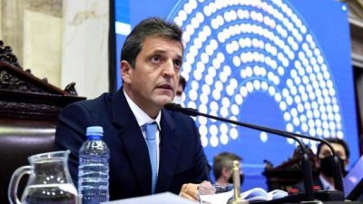 Sergio Massa: «Las tarifas no tienen que aumentar más que los salarios»