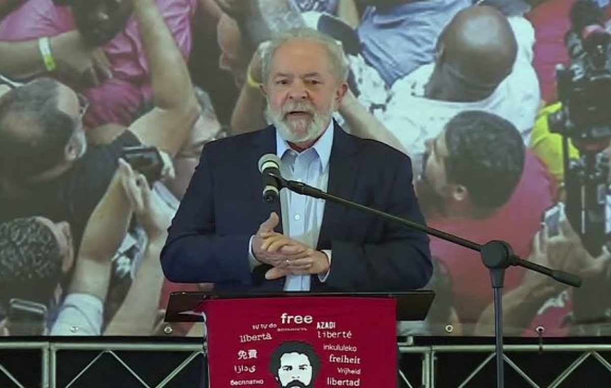 Lula criticó la gestión de la pandemia de Bolsonaro y pidió vacunas para los países pobres