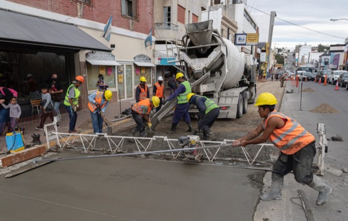 Comodoro Rivadavia tiene en ejecución más de 30 obras de mediano y alto impacto