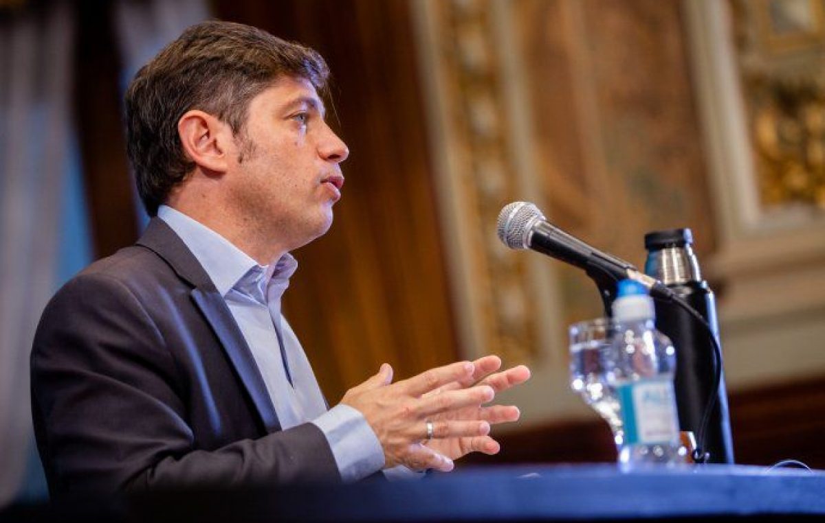 Axel Kicillof: «Tenemos la oposición más destructiva del mundo»