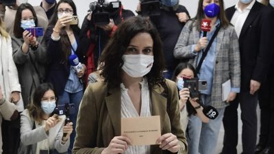 Elecciones en Madrid: el PP gana y queda muy cerca de ser gobierno otra vez
