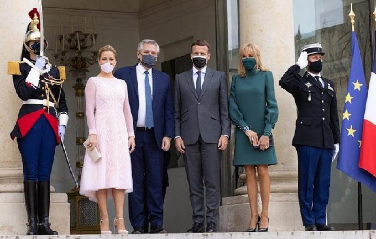 Fernández logró un fuerte apoyo de Macron para la Argentina: «Francia está de su lado»