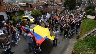 Imponentes movilizaciones en todo Colombia
