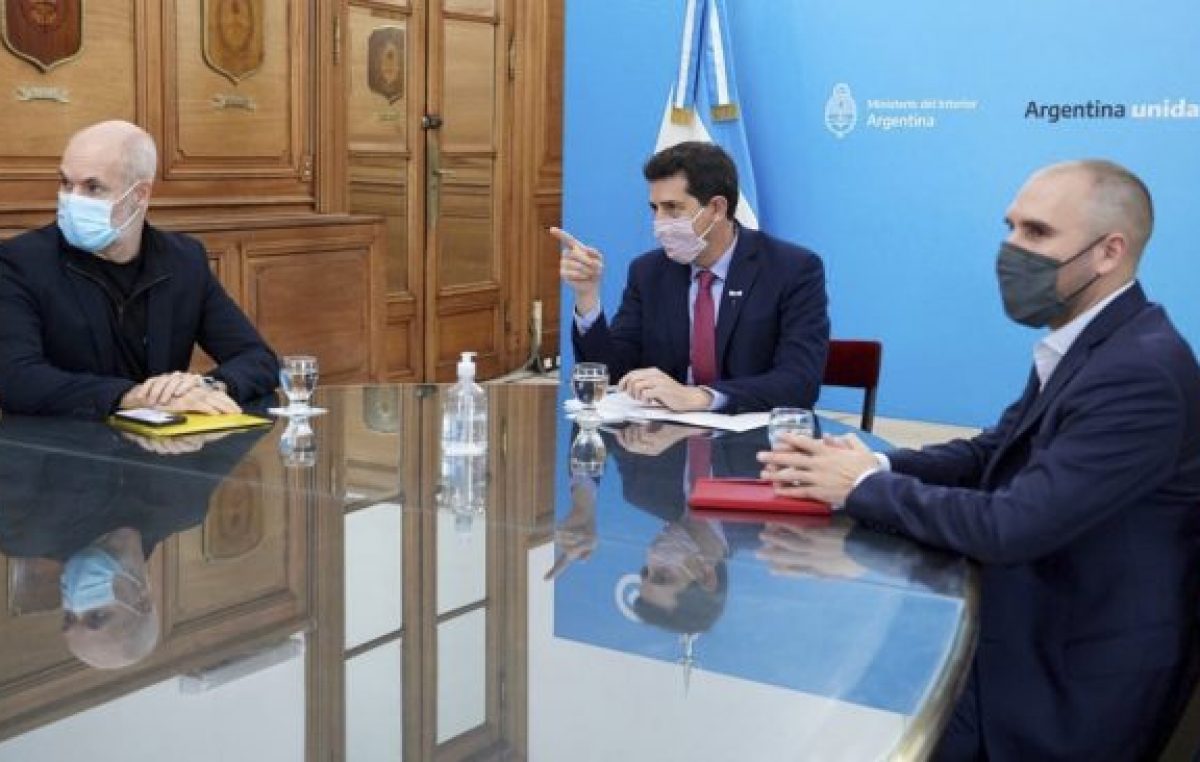 De Pedro y Guzmán están reunidos con Larreta para discutir los fondos para seguridad