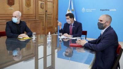 De Pedro y Guzmán están reunidos con Larreta para discutir los fondos para seguridad