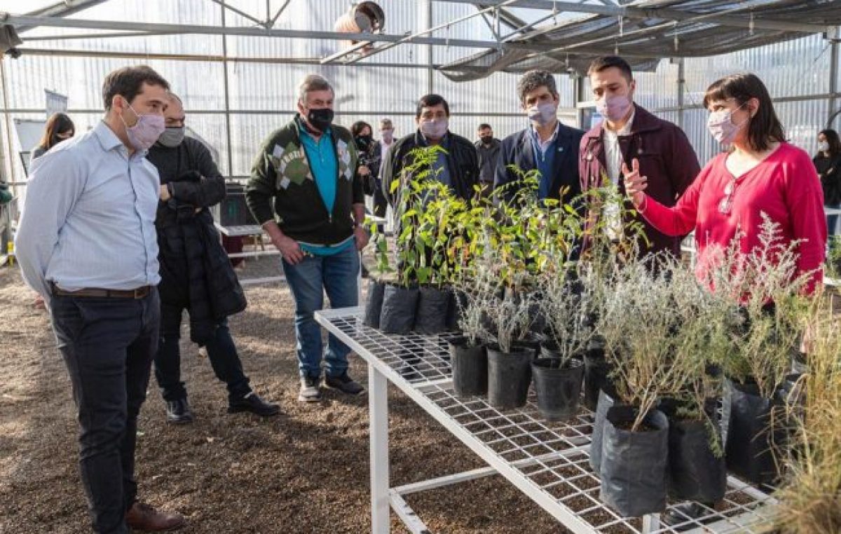 Día histórico en Comodoro: el intendente reinauguró el Vivero Agrícola Forestal