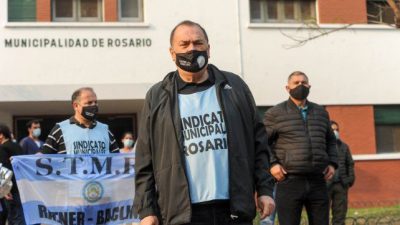 Municipales rosarinos salieron al cruce del proyecto para congelar ingresos a planta permanente