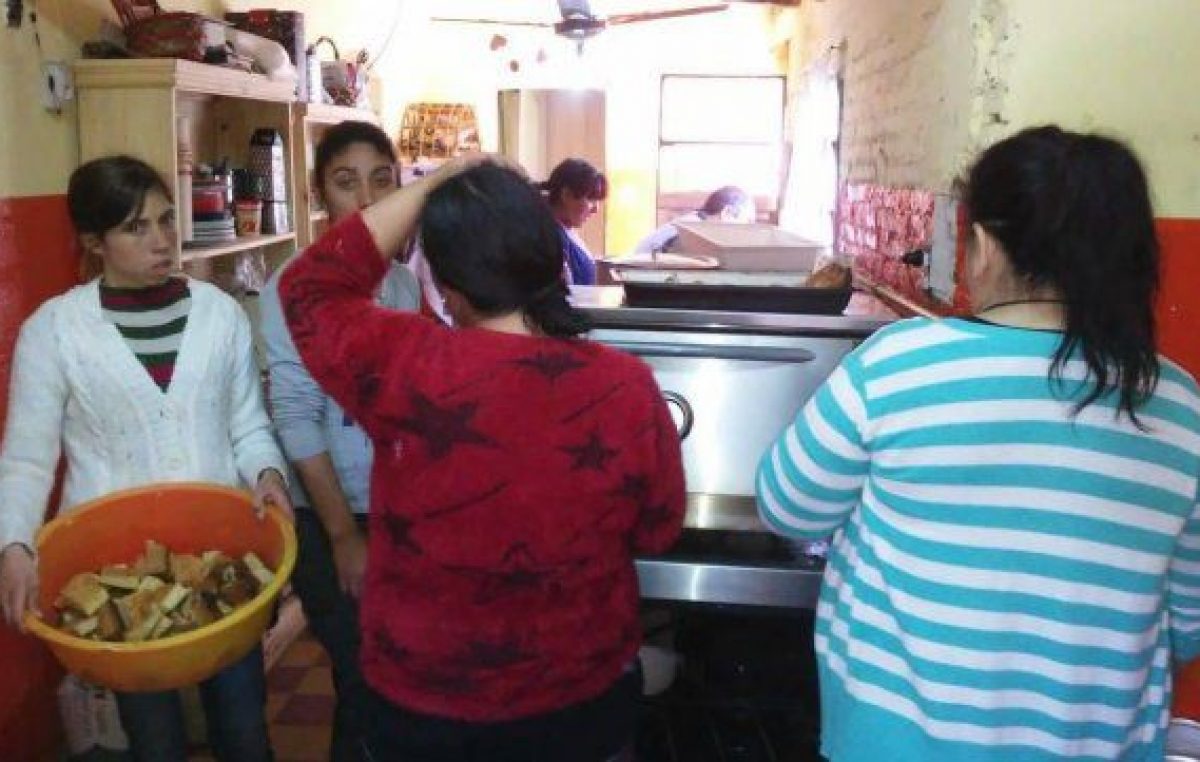 Un comedor con tanta demanda que tuvo que rechazar beneficiarios por falta de insumos