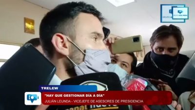 Leunda ratificó el compromiso federal con los municipios de Chubut