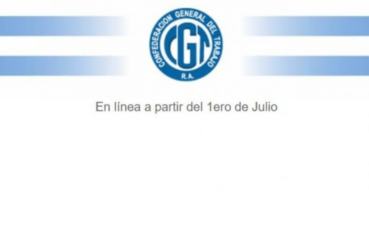 La CGT lanzó su primera página web oficial