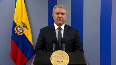Duque propone una ley antidisturbios en medio de las protestas contra su Gobierno