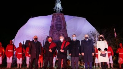 En Salta, Fernández recordó a Güemes y se comprometió a trabajar por la unidad del país