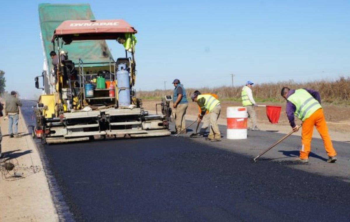 La provincia de Santa Fe intensifica obras viales en más de 100 kilómetros de rutas