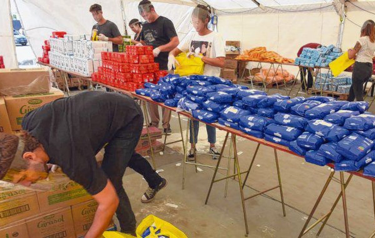 Cerca de 200 mil personas reciben asistencia alimentaria en Rosario