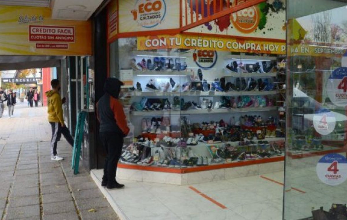 Las ventas en comercios de Neuquén cayeron hasta un 80%