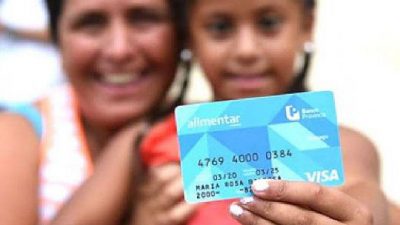 La Tarjeta Alimentar alcanza en Salta a un 84% más de niños, niñas y adolescentes
