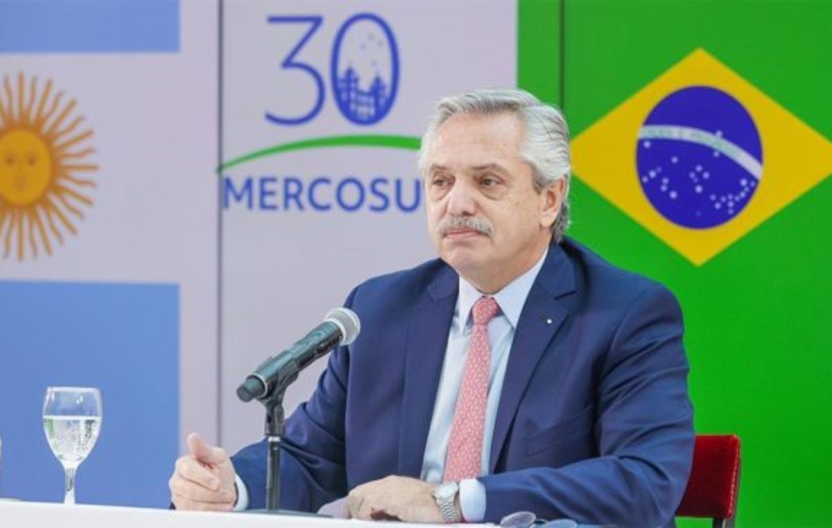Fernández: «No hay Mercosur sin pueblos y sin oído atento al mundo productivo y regional»