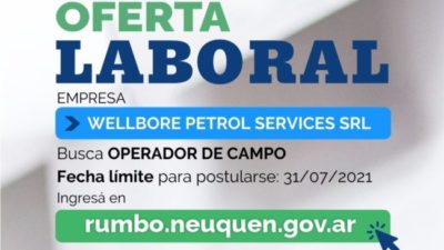 Neuquén: Desocupación, otro de los costados por donde golpea la pandemia