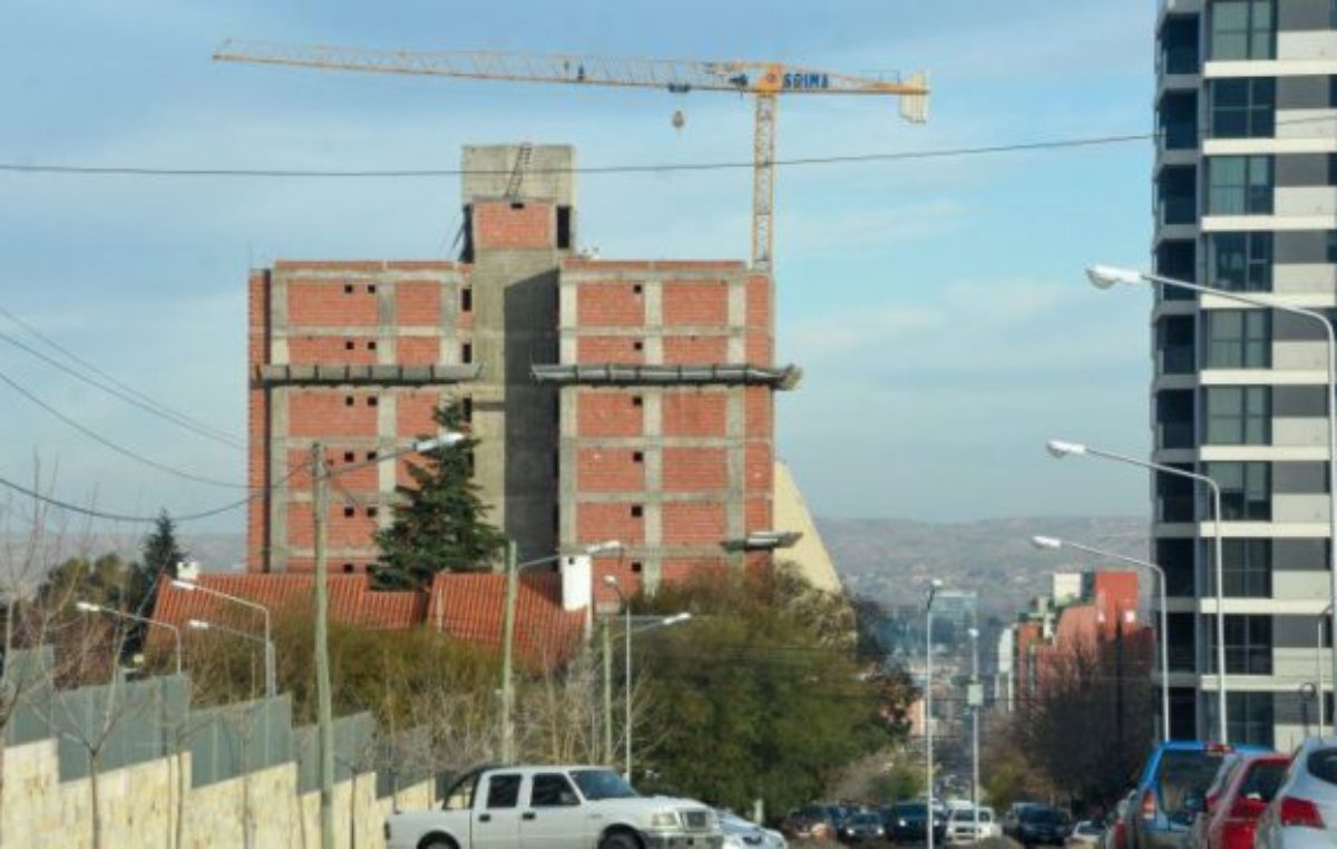 La construcción se acerca a niveles de pre pandemia en Neuquén