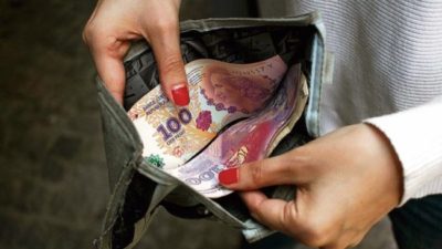 Los salarios por detrás de la inflación