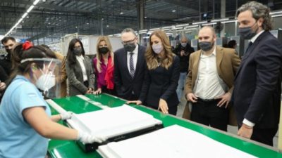 Primer acto de la campaña económica