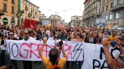 El green pass (pase sanitario) divide a los italianos