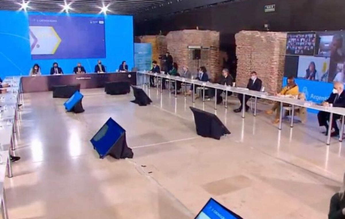 Censo 2022: El presidente Alberto Fernández encabezó la reunión inaugural 
