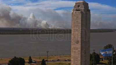«Nunca se vio tanta quema», advirtió el director de Bomberos Zapadores de Santa Fe