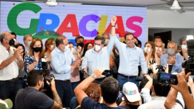 Valdés gana la reelección en Corrientes con más del 75% de los votos
