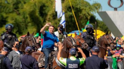 Gobernadores en alerta porque los policías llaman a marchar por Bolsonaro