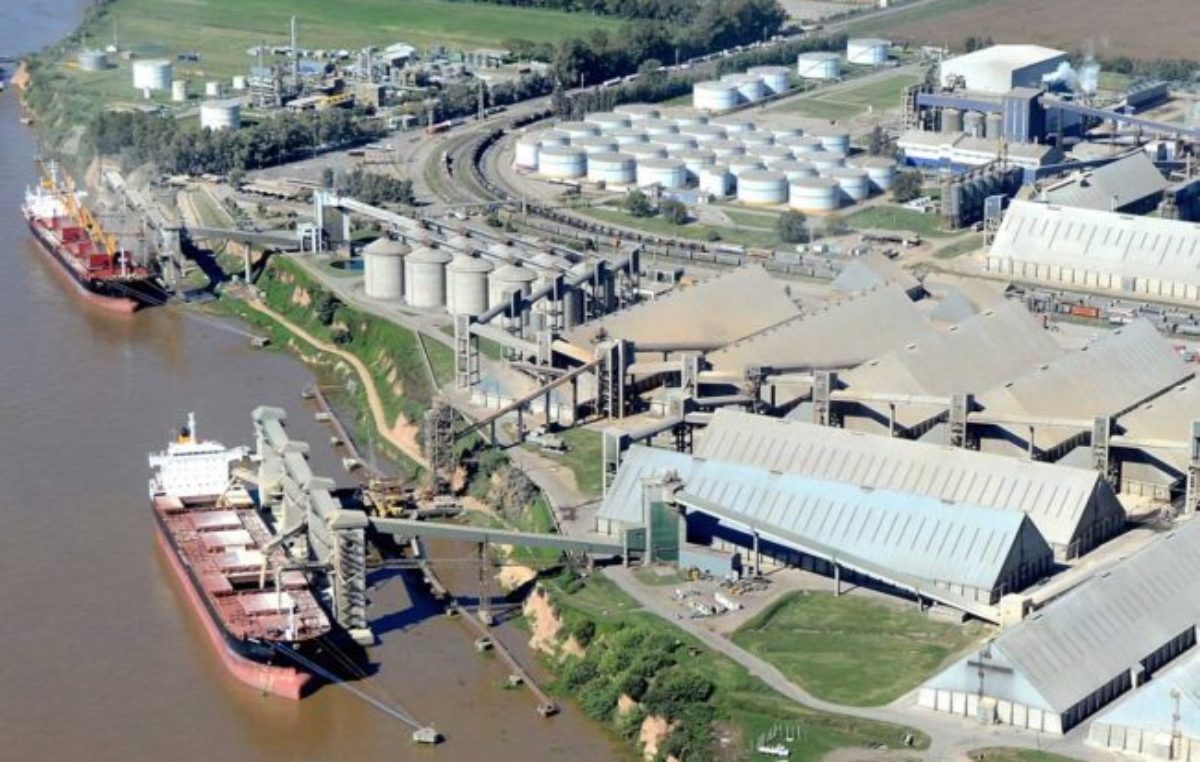 El complejo portuario del Gran Rosario es el segundo más importante del mundo en agroexportaciones