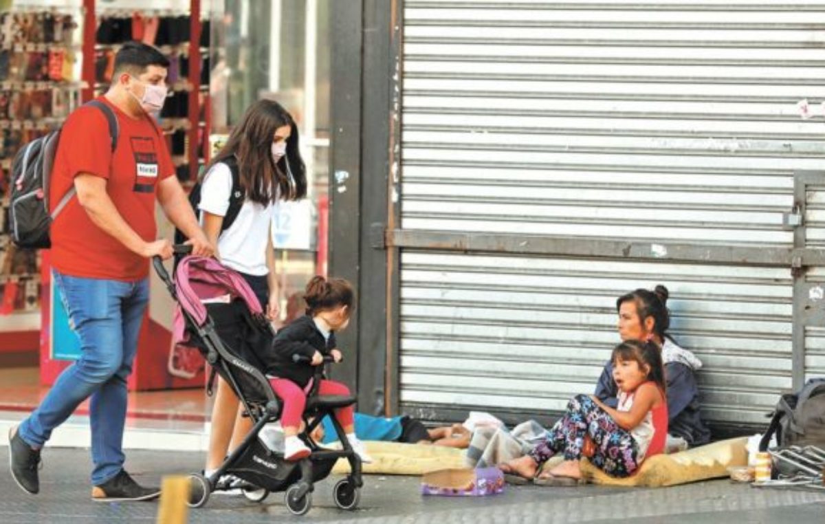Una familia de cuatro integrantes necesitó $67.576,66 para no ser pobre en julio