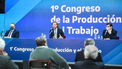 Empresarios y sindicalistas apoyaron la gestión industrial
